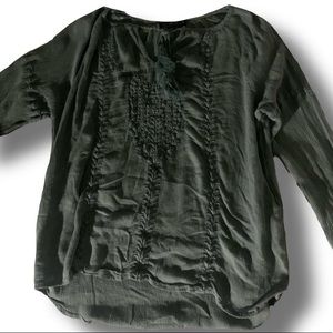 Cotton on blouse top! Bohemian type style and very pretty!